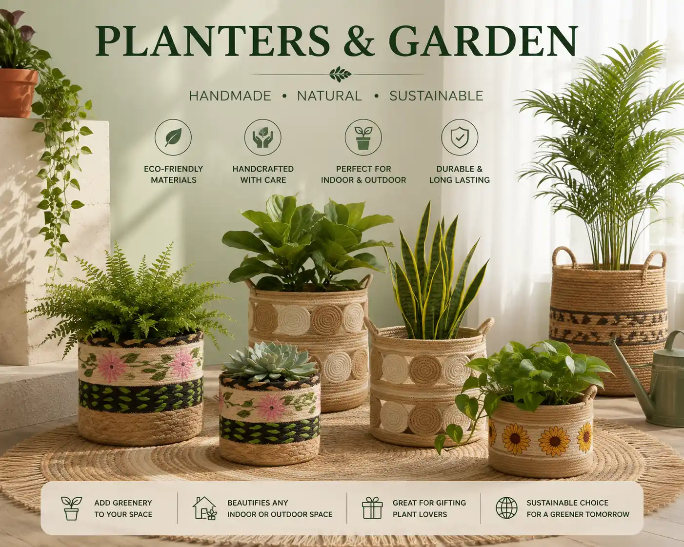 Planters & Garden