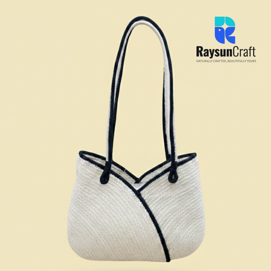 Natural & Stylish Jute Bag For Women | Code: LB-019-054