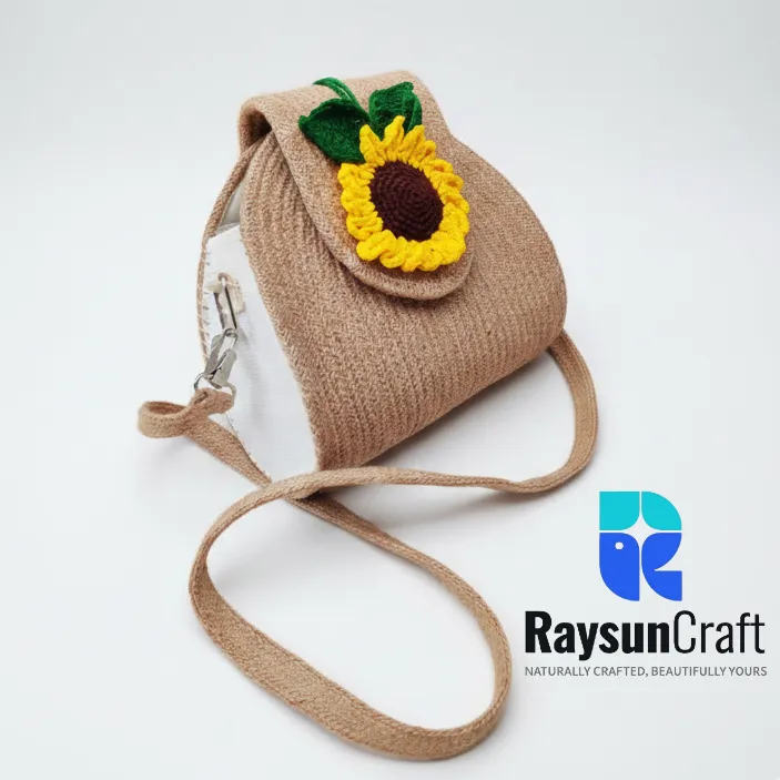 Premium & Natural Sunflower Women Bag | Code: LB-055